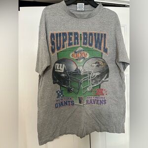 Gray Super Bowl Graphic Tee